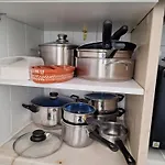 T1 Totalmente Equipado Terraco Privado Apartamento *